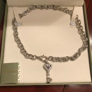 Judith Ripka necklace with key enhancer